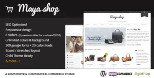 MayaShop A Flexible Responsive e-Commerce Theme