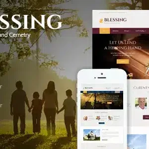 Blessing Funeral Home WordPress Theme