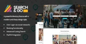 Search & Go – Smart Directory Theme