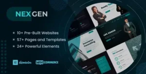 Nexgen – Consulting and Business WordPress Theme