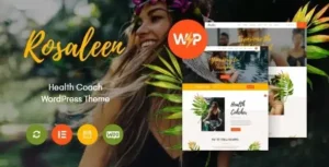 Rosaleen – Health Coach, Speaker & Motivation WordPress Theme