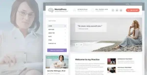 MentalPress – WP Theme for your Medical or Psychology Website.