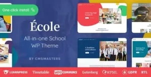 Ecole – Education & School WordPress Theme