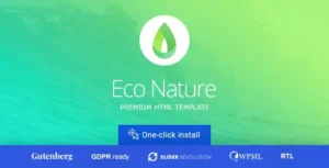 Eco Nature – Environment & Ecology WordPress Theme