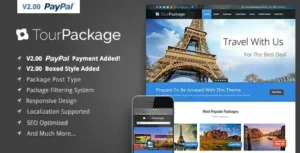 Tour Package – WordPress Travel Tour Theme