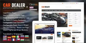 Car Dealer Automotive WordPress Theme – Responsive