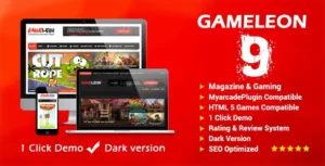 Gameleon – WordPress Arcade Theme & News Magazine