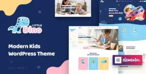 Littledino – Modern Kids WordPress Theme