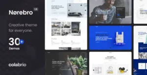 Norebro – Creative Portfolio Theme for Multipurpose Usage