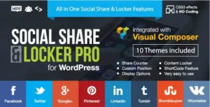 Social Share & Locker Pro WordPress Plugin