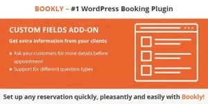 Bookly Custom Fields Add-on