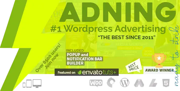 Adning Advertising – Professional, All In One Ad Manager for WordPress