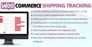 WooCommerce Shipping Tracking