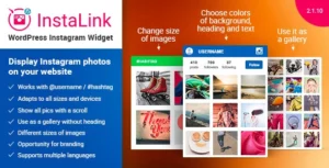 Instagram Widget WordPress Instagram Widget