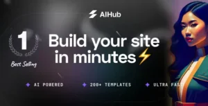 AIHub AI Powered Startup & Technology WordPress Theme