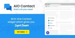 AIO Contact All in One Contact Widget