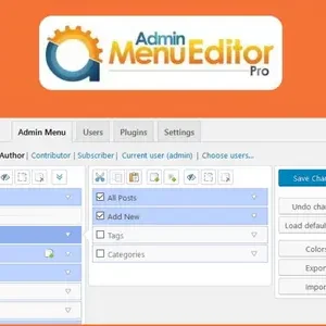 Admin Menu Editor Pro