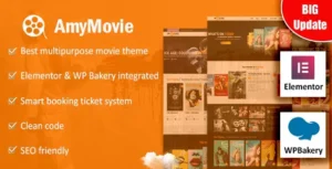 AmyMovie – Movie and Cinema WordPress Theme