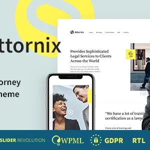 Attornix Lawyer WordPress Theme