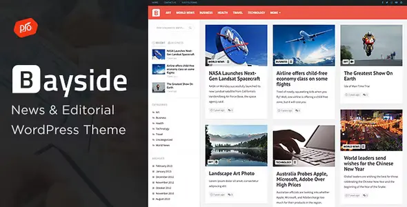 Bayside Responsive WordPress Theme