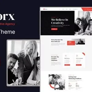 Beorx Creative Agency WordPress Theme