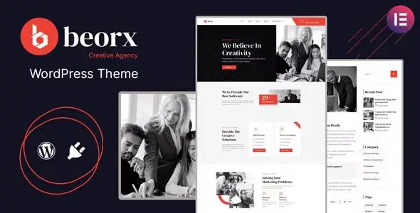 Beorx Creative Agency WordPress Theme