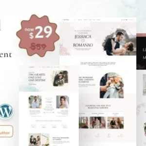 Bissful Wedding & Event WordPress Theme