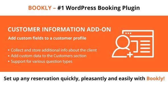 Bookly Customer Information