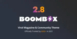 BoomBox Viral Magazine WordPress Theme