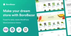 BoroBazar Grocery Store WordPress theme