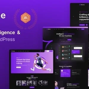 Braine Digital AI WordPress Theme