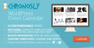 Chronosly Event Calendar WordPress Plugin