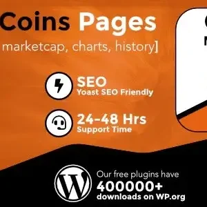 Coins MarketCap WordPress Cryptocurrency Plugin