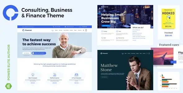 Consultancy Business Consulting WordPress Theme