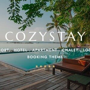 CozyStay Hotel Booking WordPress Theme