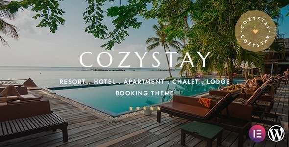 CozyStay Hotel Booking WordPress Theme