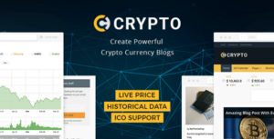 Crypto – Bitcoin & Cryptocurrency WordPress Theme  MyThemeShop