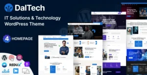 Daltech IT Solutions & Technology WordPress Theme