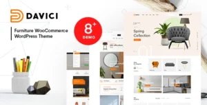 Davici Furniture WooCommerce WordPress Theme