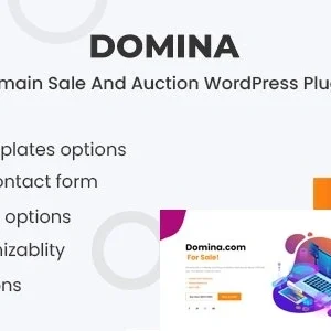 Domina Domain For Sale & Auction Plugin