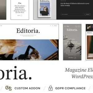 Editoria Newspaper & Magazine WordPress Theme