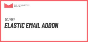 Newsletter – ElasticEmail Addon