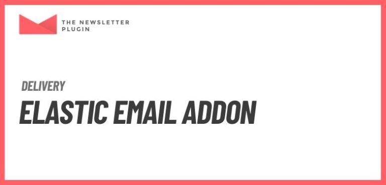 Elastic Email ADDON