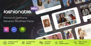 Fashionable Clothing & Apparel WooCommerce WordPress Theme