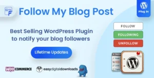 Follow My Blog Post – WordPress Plugin