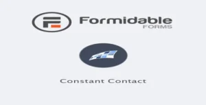 Formidable Forms Constant Contact