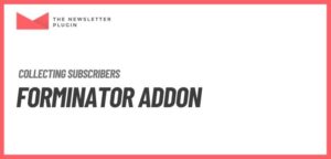 Newsletter – Forminator Addon