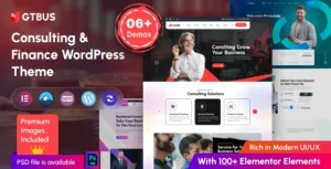 GTBUS Business Consulting WordPress Theme