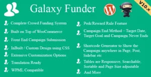 Galaxy Funder – WooCommerce Crowdfunding System