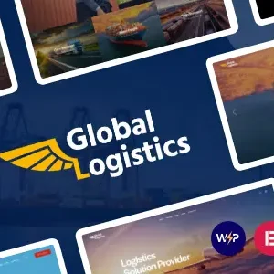 Global Logistics Transportation & Warehousing WordPress Theme